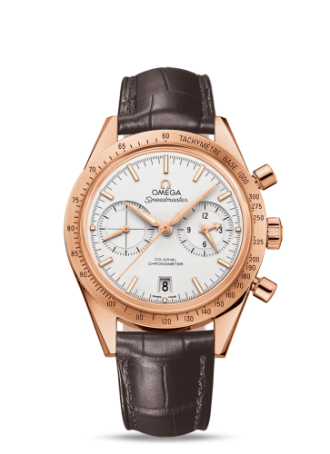 Omega Speedmaster 57 Co-Axial Red Gold / Silver